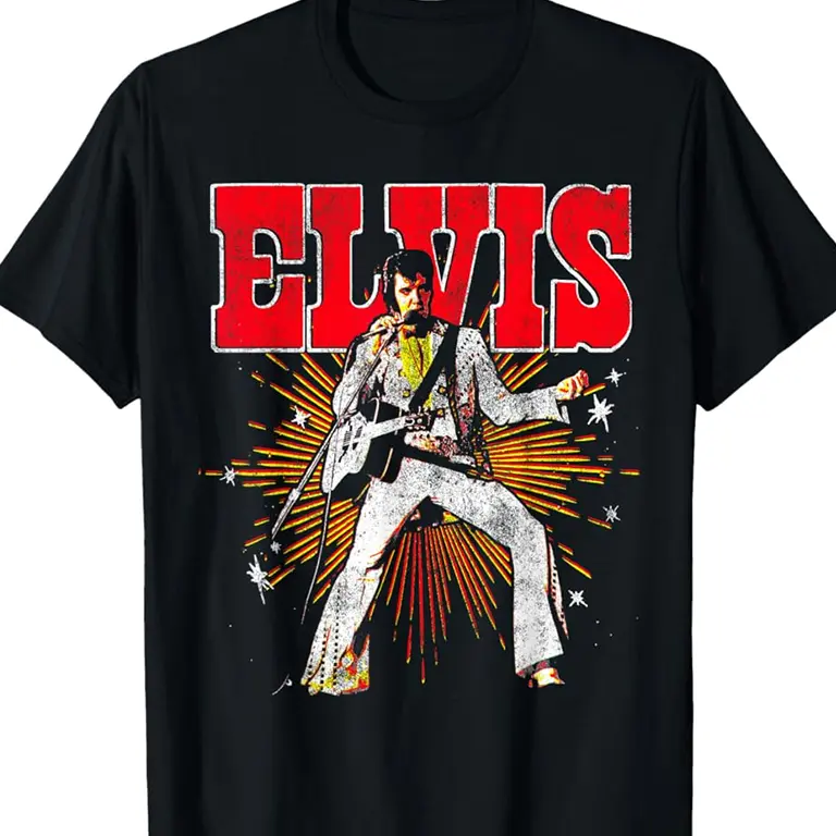 Elvis Presley Official Retro Short Sleeve T-Shirt