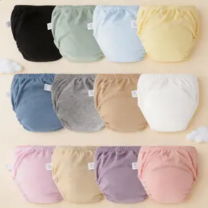 6 Pack Potty Training Underwear for Toddler Boys and Girls, 100% Cotton Absorbent Training Pants, Leakproof Reusable Pee Pants, Kids Training Panties for Potty Training