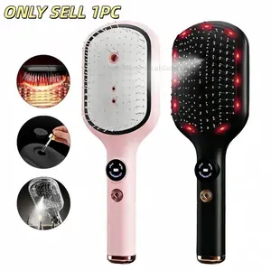 Microcurrent Scalp Massage Comb, Rechargeable Scalp Massagers, Scalp Stimulator, USB Charging Hair Care Device, Anti-Hair Loss Massage Device, Deep Relaxation for Head to Relieve Stress, Promotes Healthy Growth of Hair