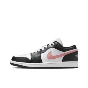 Nike Air Jordan 1 Low Black Rust Pink Men’s Perfect Daily Casual Fashion Footwear Walking Sneakers Shoe Boy