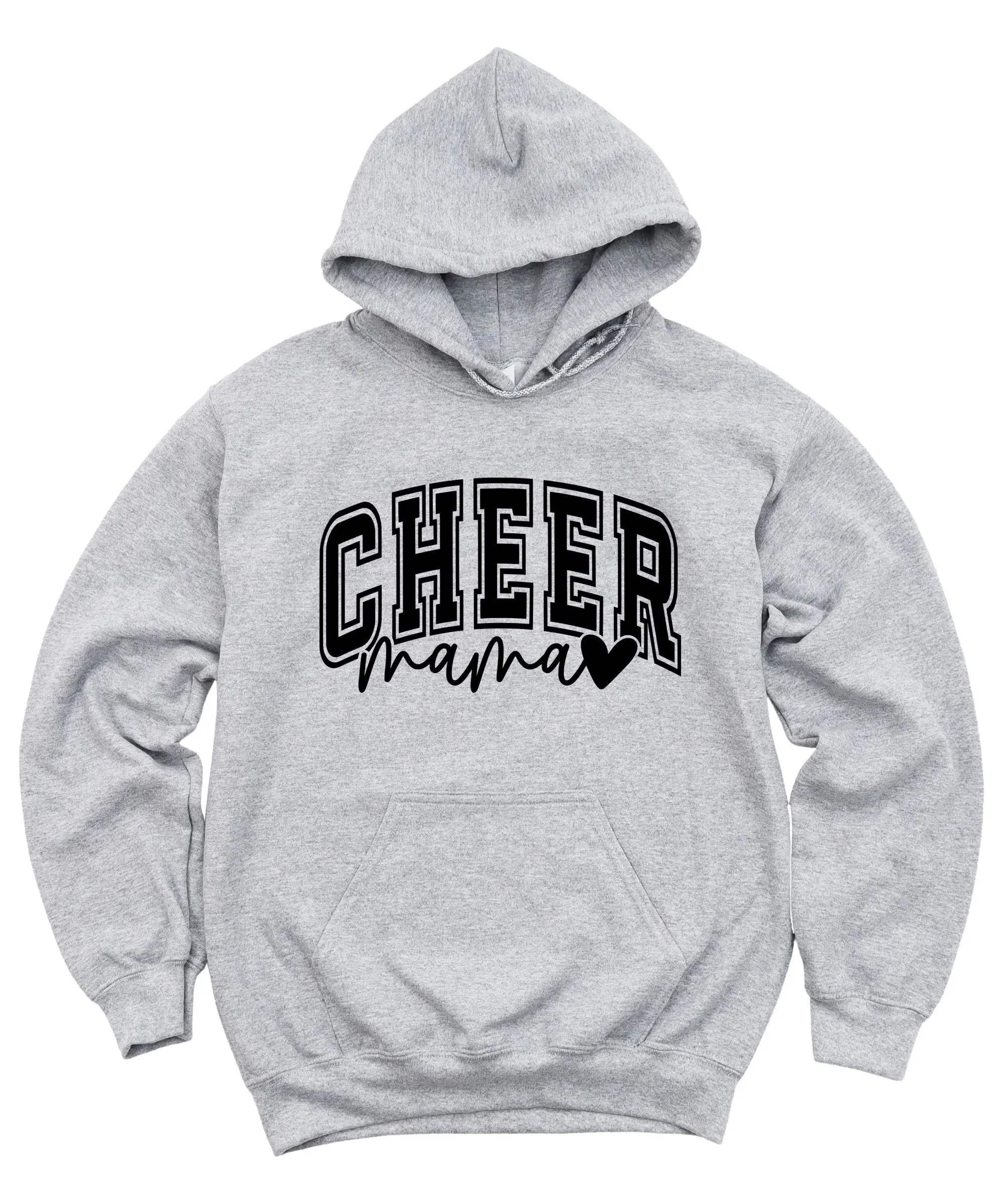 Cheer Mama Hoodie for Women Cheerleading Mom Game Day Pullover Cheer Competition Sweatshirt