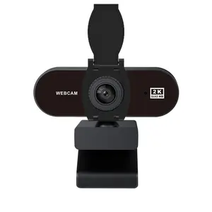 Source Factory HD 2K 4K High Definition Computer Camera Online Class Camera with Microphone USB 12MP 3840x2160 30FPS Autofocus Driver Free