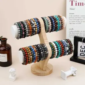 [DH live] 1 Count 70pcs of 8mm mix materials crystal bracelet.