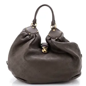 Pre-owned Louis Vuitton Leather Shoulder Bags XL Hobo Mahina by Rebag