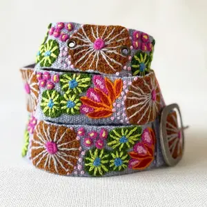 Jenny Krauss Evening Shade Embroidered Belt