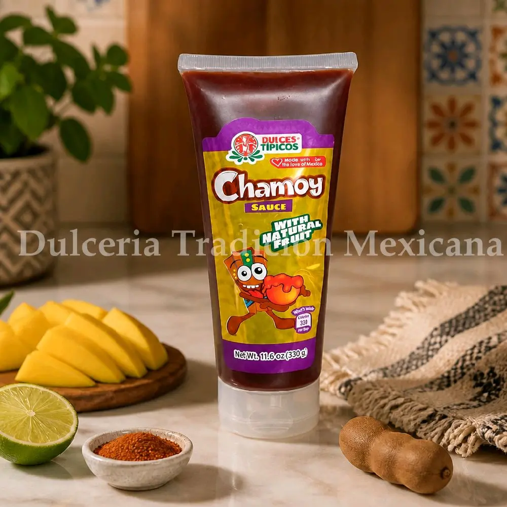 Chamoy sauce with natural fruit (330g)