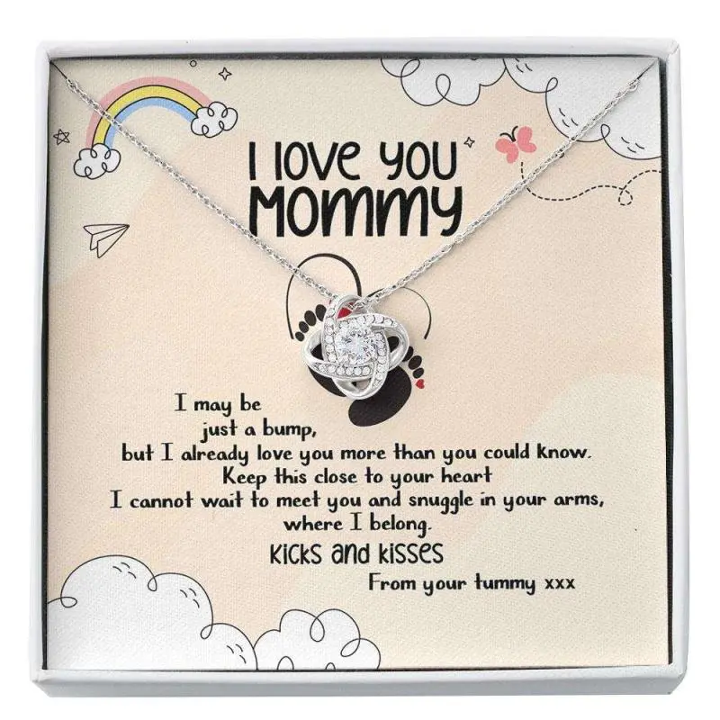 Mommy Necklace, New Mom Pregnancy Necklace Gift, Baby Bump Gift, New Mom Gift Jewelry, First Time Mom, New Mommy Gift, Baby Shower Custom Necklace, Mom to be necklace, baby footprint pendant, sentimental gift, pregnancy announcement