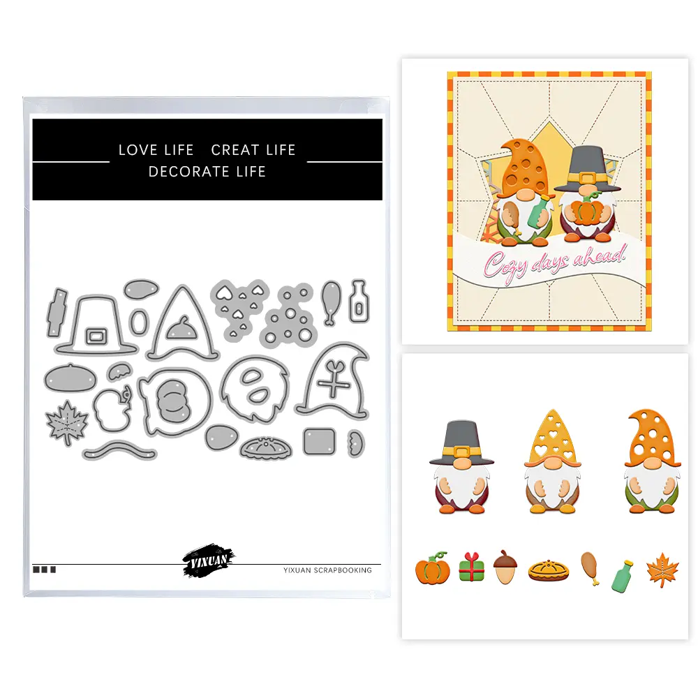 Halloween Clear Silicone Stamp Reusable with Pumpkins Skulls Bats Santa Claus and Holiday Designs for Cards Scrapbooks and DIY Templates