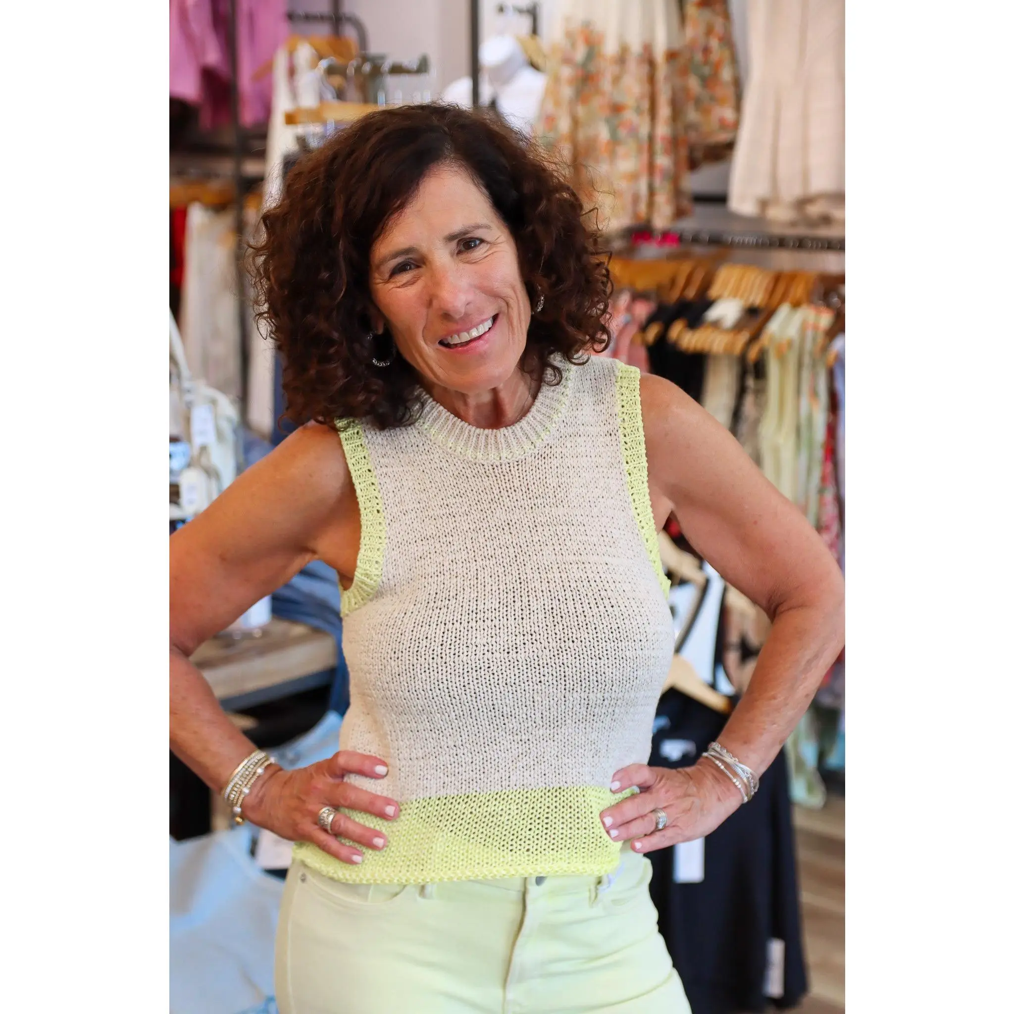 DEAR JOHN “BAYLA” KNIT TANK
