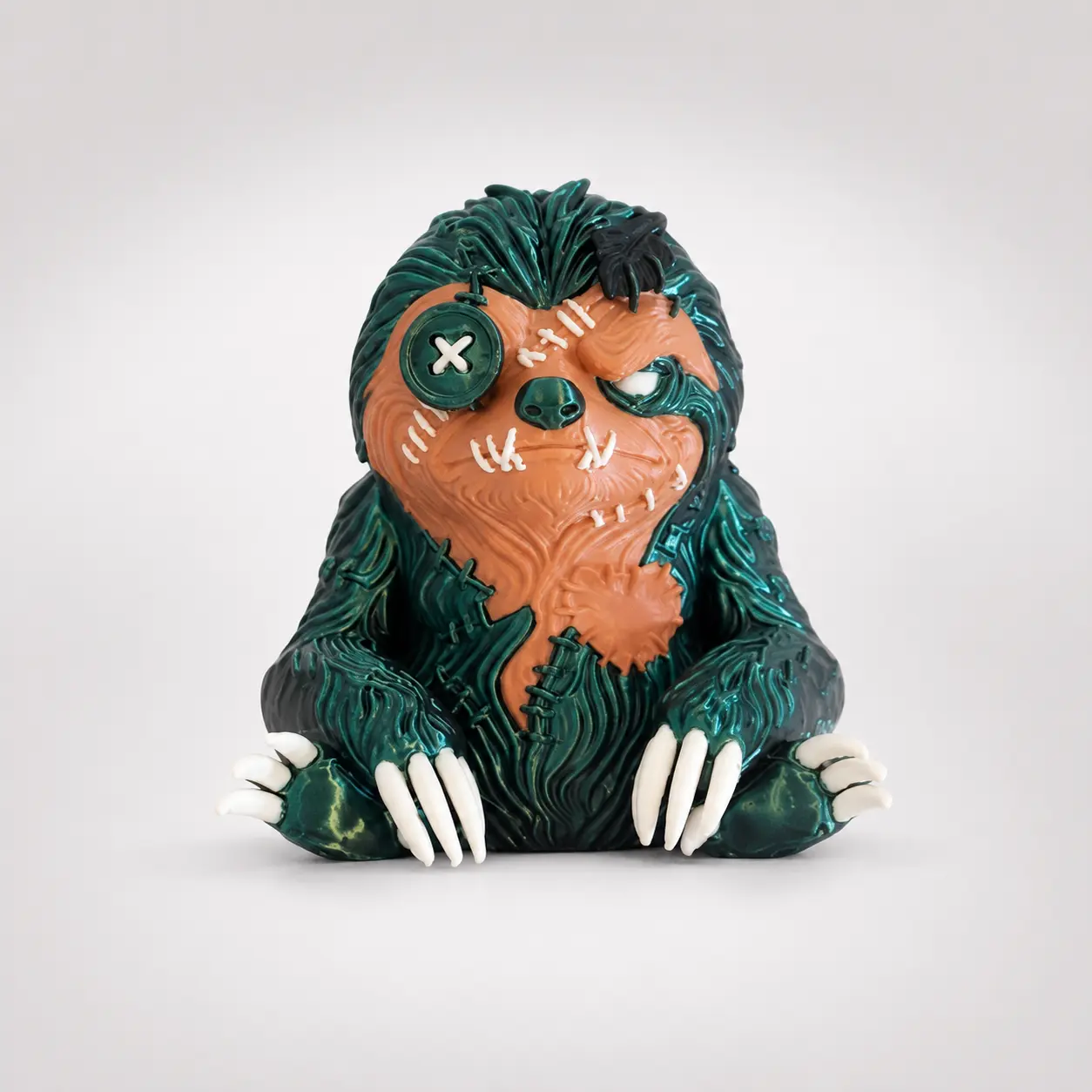 8 Inch Articulated Sloth | Cute Fantasy Shelf Buddy