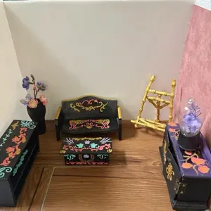 Japanese-Inspired Oriental Decor Dollhouse Furniture