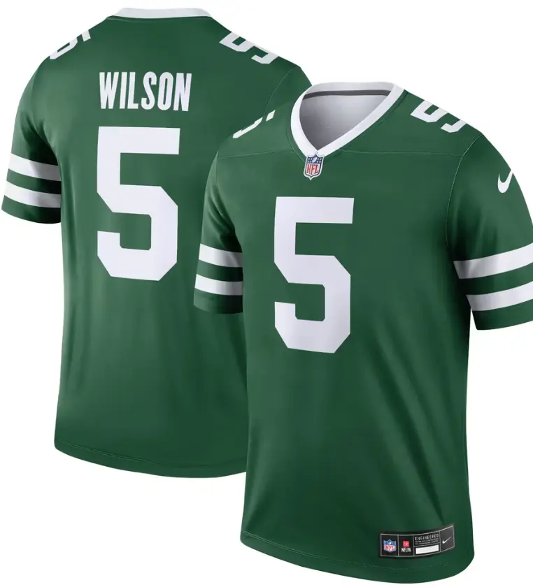 Garrett Wilson Men's New York Jets Legend Player Performance Top - GREEN