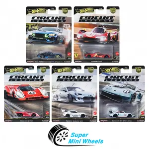 Hot Wheels Premium 2025 Car Culture K Case - Circuit Legends - 5 Cars Set