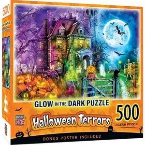 Glow in the Dark - Halloween Terrors 500 Piece Puzzle