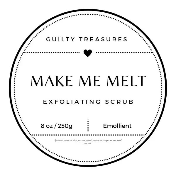 Make Me Melt Emollient Exfoliating Scrub