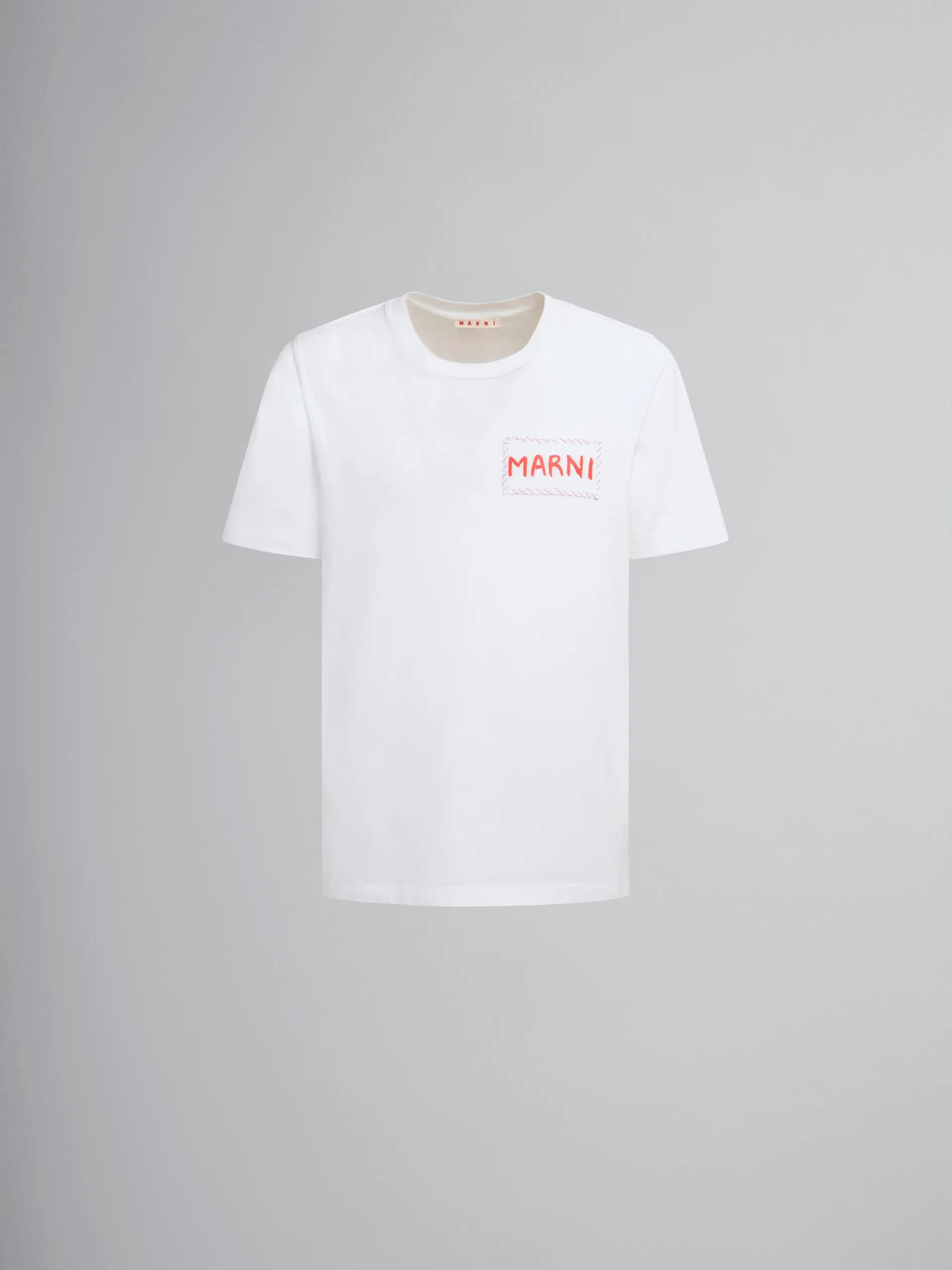 MARNI Crew Neck T-shirt Mens Apparel