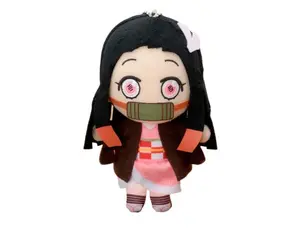 SEGA Demon Slayer Otenori MP V2 Plush - 5" Soft Cuddly Collectible Stuffed Animal with Ball Chain Attachment for Fans