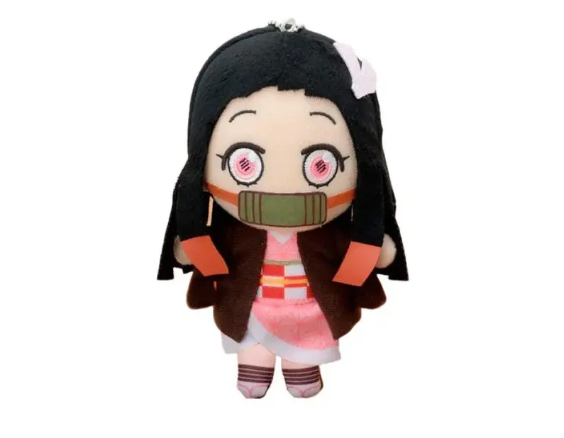 SEGA Demon Slayer Otenori MP V2 Plush - 5" Soft Cuddly Collectible Stuffed Animal with Ball Chain Attachment for Fans