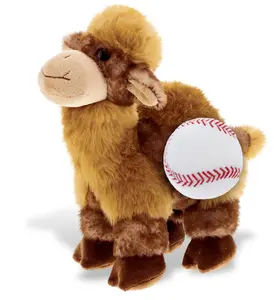 DOLLIBU Polyester Stuffed Camel Toy with Realistic Look - Super Soft Plush, Customized Gift Option