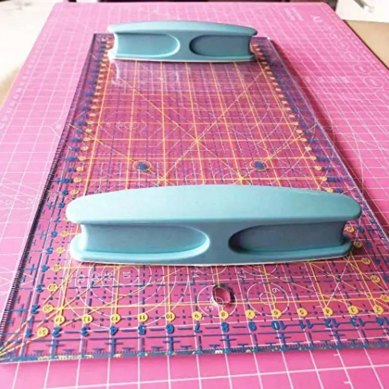 1/2pcs Strong Suction Quilting Ruler Handle with Strong Adsorption for Patchwork Sewing