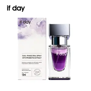 ifday Probiotic Oral Spray 12ml – Fresh Breath & Oral Care, Sugar-Free, Essential Oil Formula, Portable, Long-Lasting Freshness