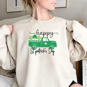 Happy St Patrick’s Day Shamrock Truck Shirt