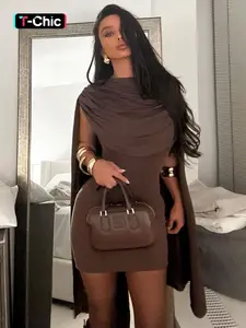 Women's Plain Dress, Elegant Sleeveless Short Dress for Party Club Dating Formal Wear, Ladies Clothes