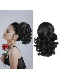 Ponytail Extension for Women 8 Inch Short Hairpiece Perfect for Adding Volume Texture to Your Hairstyle Everyday Elegance Voluminous Ponytail PonyTail Hair Extensions