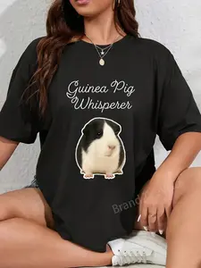 100% Cotton Guinea Pig Whisperer - American Guinea Pig T-Shirt