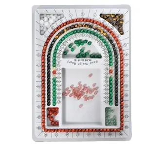 380PCS Crystal Beading Kit DIY Bracelet Material Pack Bead Stringing Tool Set