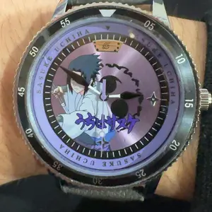 MINISO Naruto Shippuden "Bonds of Shinobi" Mystery Watch Blind Box,Cute Collectible Anime Watch ,Retro Stylish Cute Design  Trendy Watch,Cartoon Gift for Fans Kids Students Adults,Holiday Gift Birthday Gift,Single Box/Whole Set