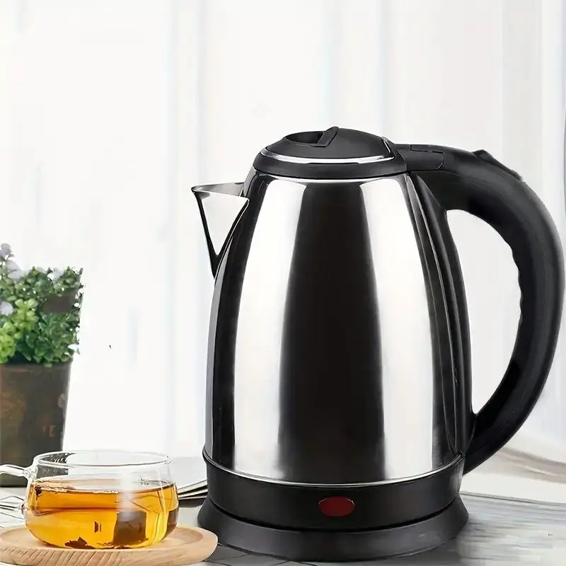 Electric Kettle, 1.8L 1000W Fast Boil Instant Heating Kettle, Portable Household Kettle With Automatic Shut Off & Dry Protection Function