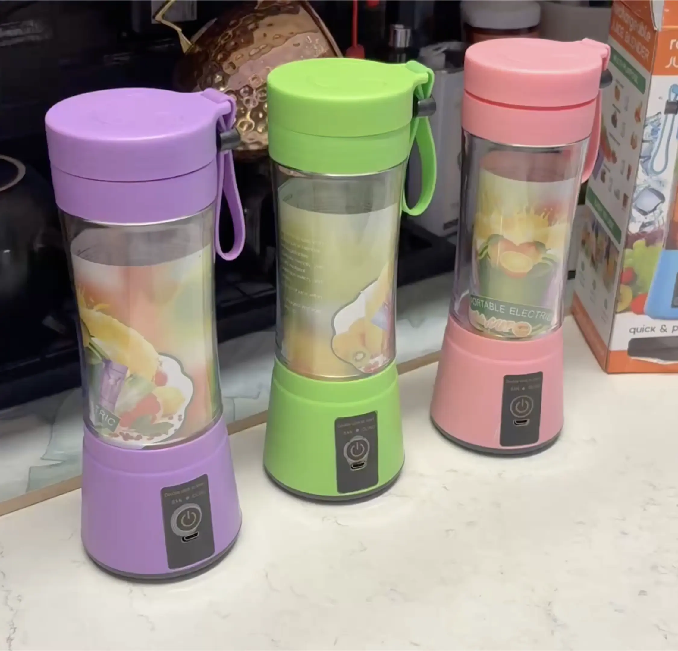 Mini Portable Juicer Blender