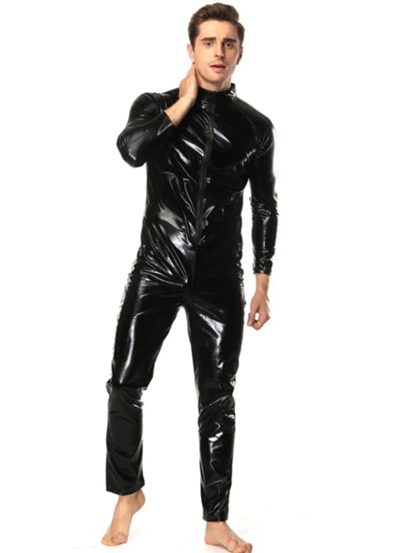 Men's Stage Performance Costume, Stage Ready European and American Style Jumper, Perfect for Bars and Shows, Trendy Look Men's Clothing