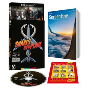 Arrow Video Snakes on a Plane - 4K UHD, Limited Edition, w/SLIP