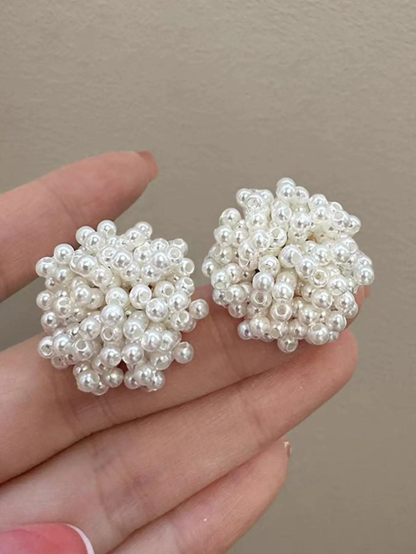 Faux Pearl Decorated Dangle Earrings, Jewelry for Women for Party, Daily Clothing Decor, All-match Jewelry for Birthday Gift, Classic Style Earrings, Stylish Jewelry
