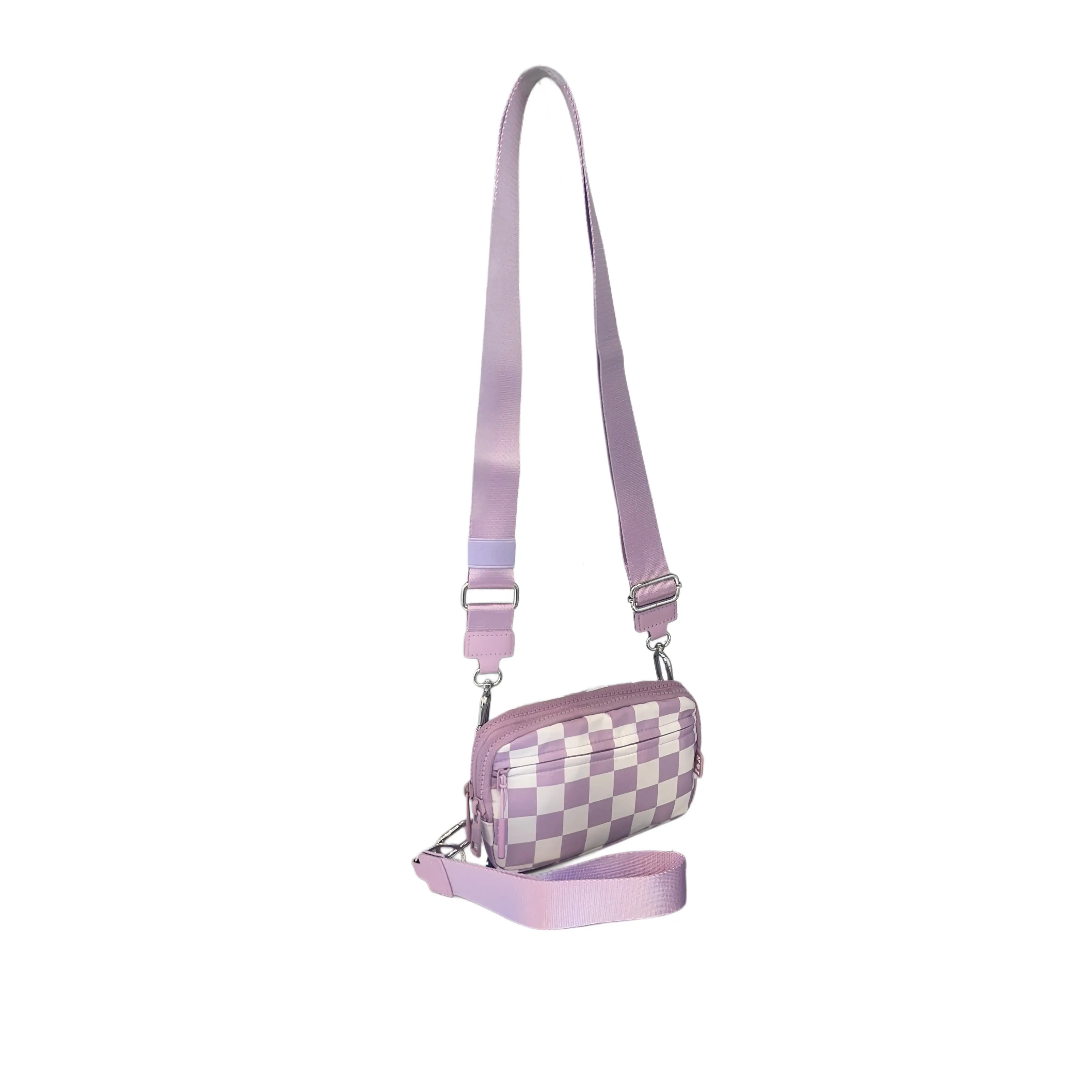 Lavender Checkered (with strap)