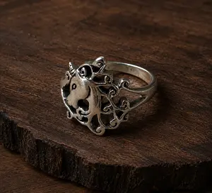 Sterling Silver Unicorn Horse Ring