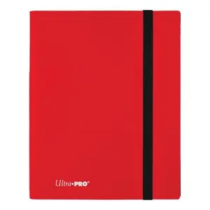 Ultra PRO  9-Pocket PRO-Binder Eclipse - Apple Red (Holds 360 Cards)