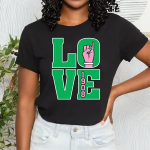 Alpha Kappa Alpha T-shirt. Alpha Kappa Alpha Sorority Apparel. Alpha Kappa Alpha 1908 Gift. AKAs, Alpha Women, Ivies