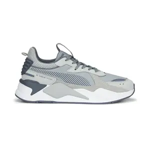PUMA Mens Rs X Suede Lace Up Sneakers Shoes Casual - Grey