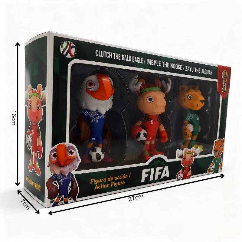 2026 World Cup Official Mascot Plush – "Blaze" Limited Edition | FIFA World Cup 26 Collectible Soft Toy, Soccer Fan Decor, Gift for Kids & Adults