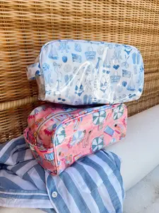 Summer Collections - Clear Coat Toiletry Dopp Kit