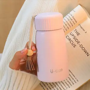 Ultra Mini Insulated Vacuum Bottle, 8.5oz/250ML, Perfect for Car, Office, Outdoor, Daily Use, Short Trips, Compact and Portable