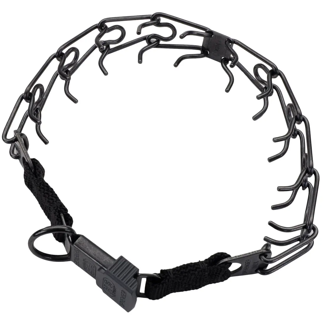 Coastal Pet Products Herm. Sprenger Stainless Ultra-Plus Dog Prong Training Collar with ClicLock 2.25mm 16"