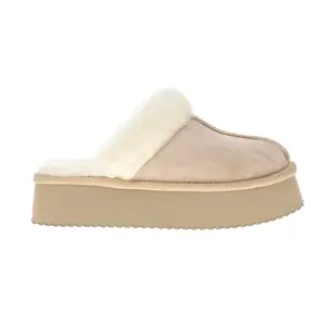 Corkys Womens Cuddle Up Scuff Casual Slippers Casual - Beige