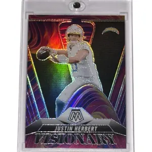2025 Panini Mosaic Visionary Case Hit - Justin Herbert No. 14 Chargers