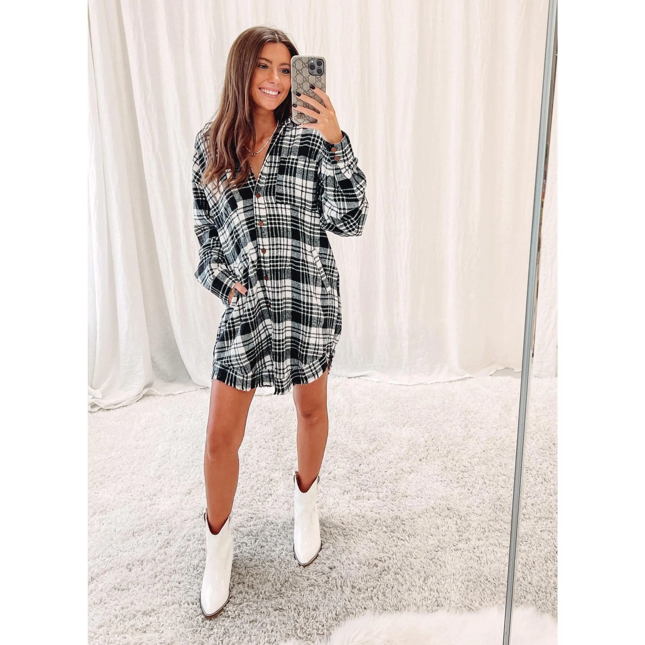 Briley Flannel Dress Briley Flannel Dress