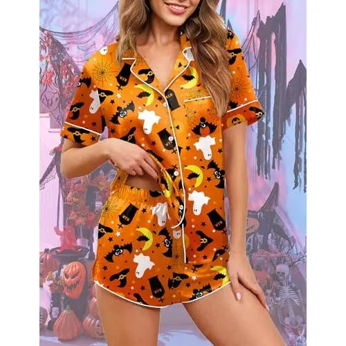 Orange Halloween Print