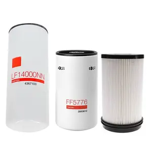 LF14000NN FF5776 K37-1029 Oil Change Kit Fuel Filter Compatible With Cummins Fit ISX 15L 16L Trucks FS20172 K37-1012, K37-1029, K37-1011 FS20172